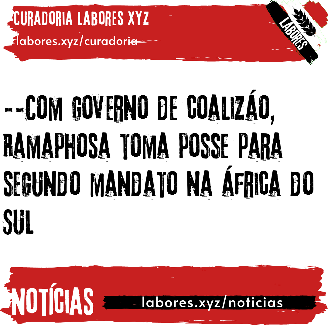 Com governo de coalizão, Ramaphosa toma posse para segundo mandato na África do Sul