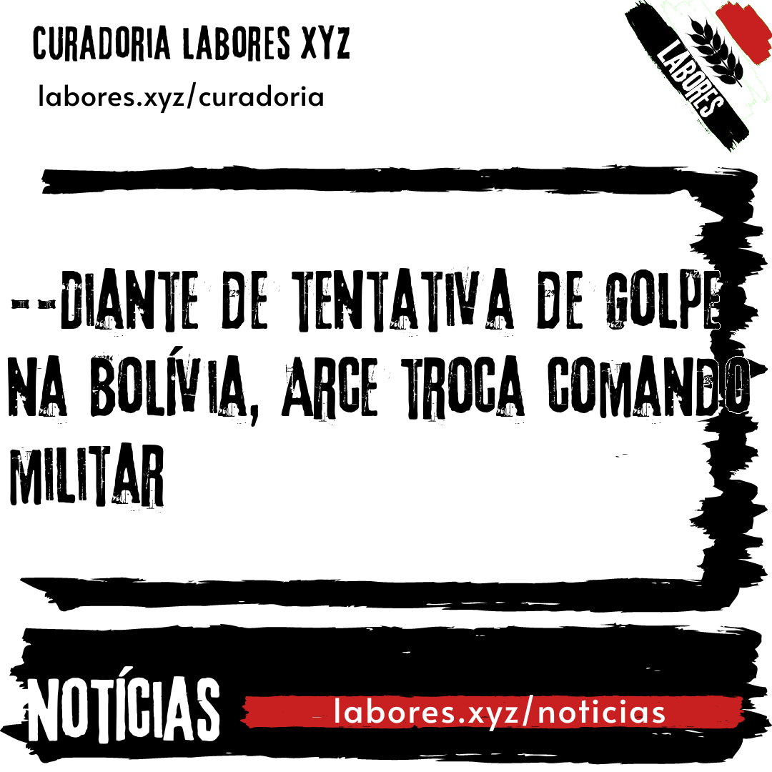 Diante de tentativa de golpe na Bolívia, Arce troca comando militar