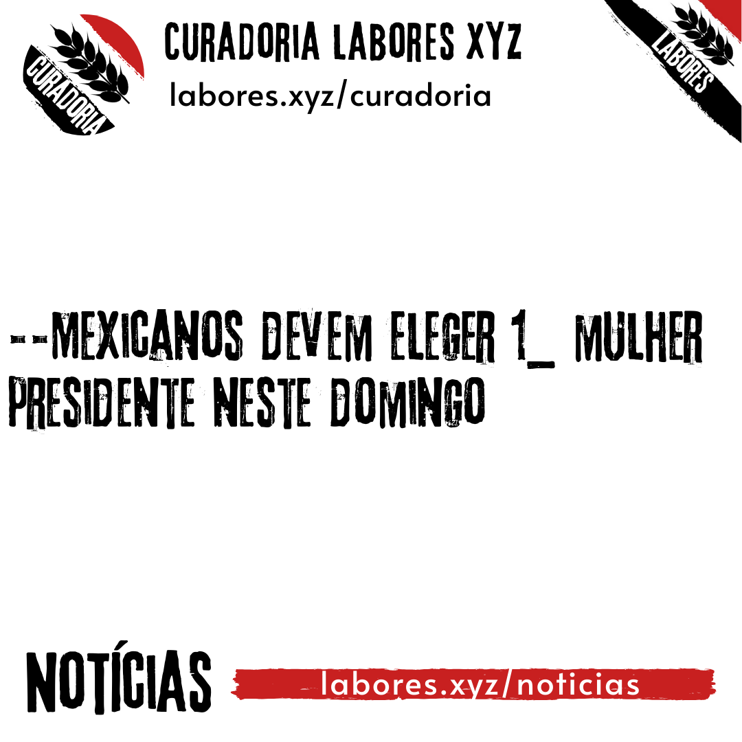 Mexicanos devem eleger 1º mulher presidente neste domingo