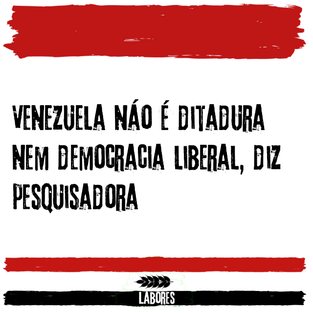 Venezuela não é ditadura nem democracia liberal, diz pesquisadora